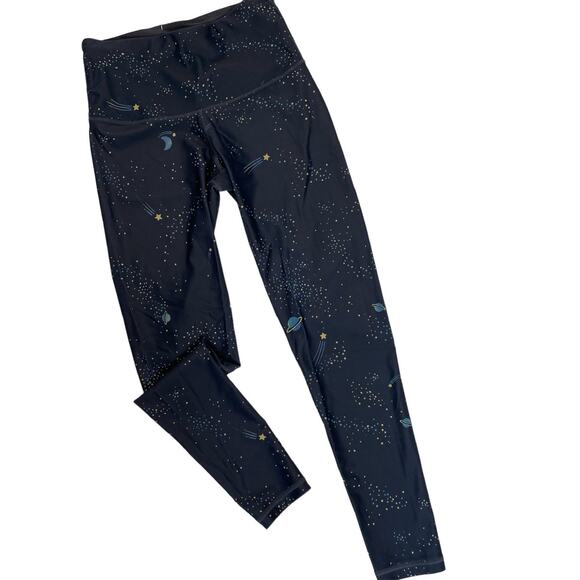 Victorias Secret Sport Galaxy Leggings Womens Size XS Yoga Space Planets - Picture 1 of 9